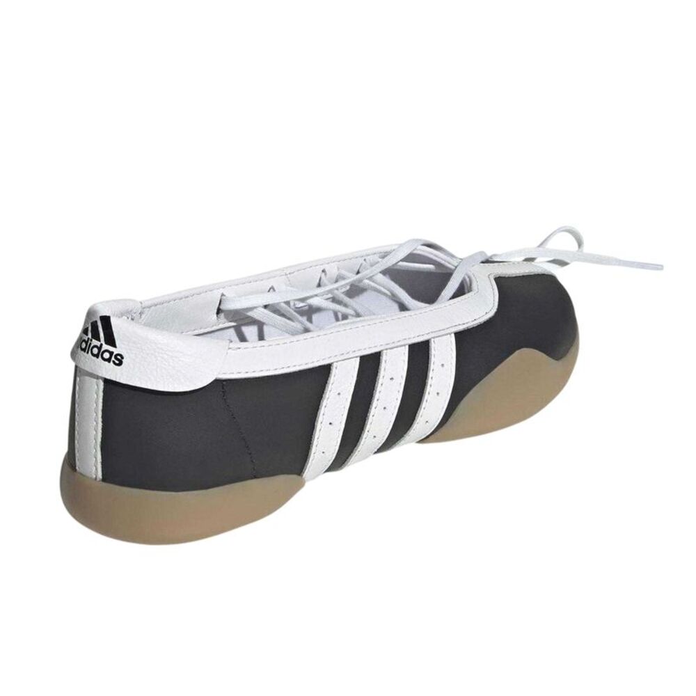 Adidas Womens/Ladies Taekwondo Flat Sneakers / Black/White - Picture 2 of 3